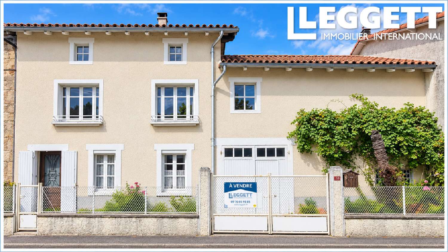 te koop dorpshuis Chassenon Charente 1