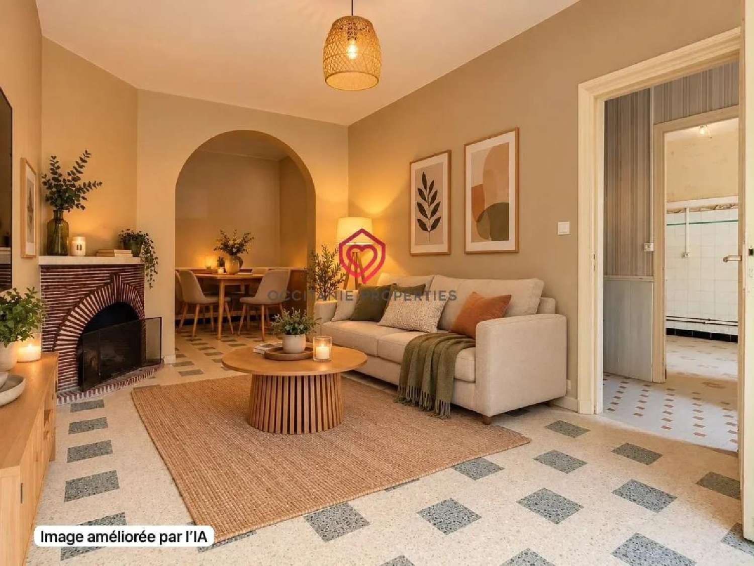  à vendre maison de village Pexiora Aude 3