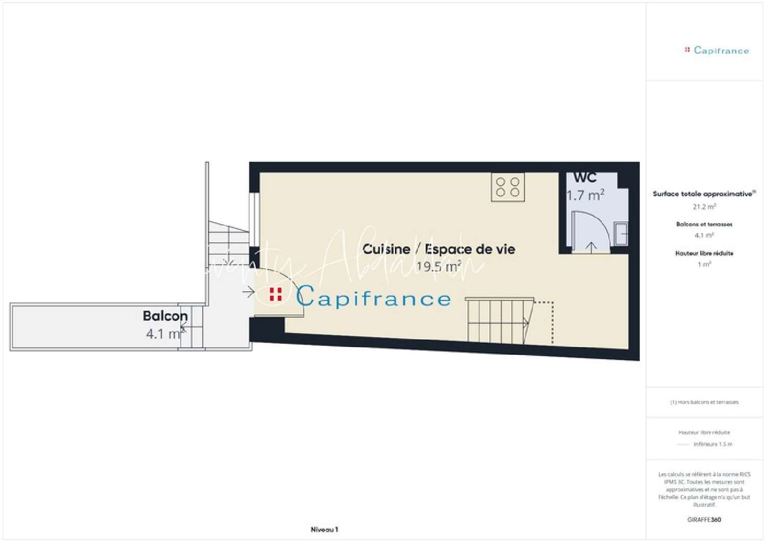  for sale apartment Albertville Savoie 7