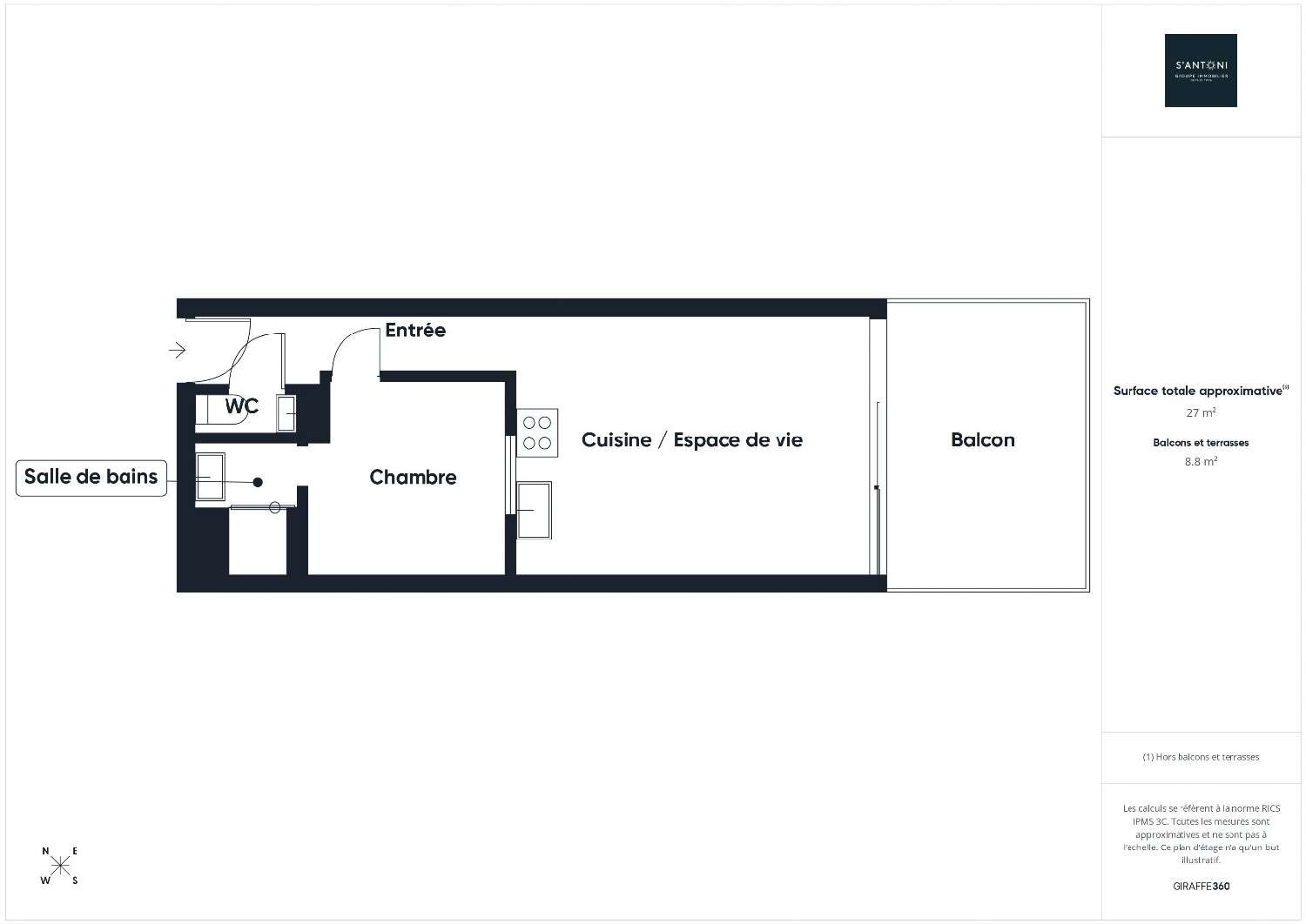  for sale apartment Le Cap d'Agde Hérault 8