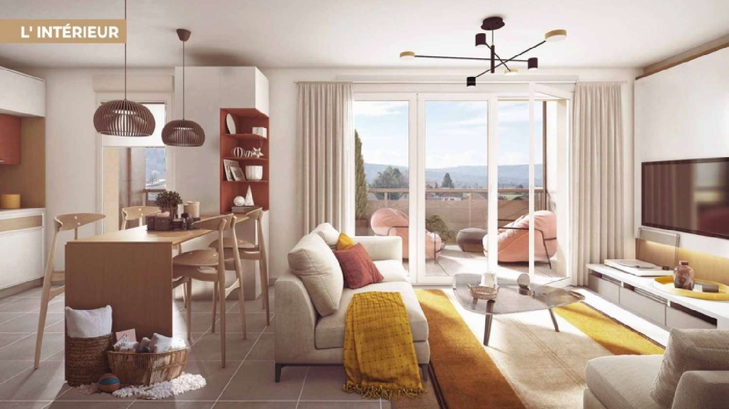  à vendre appartement Lully Haute-Savoie 4