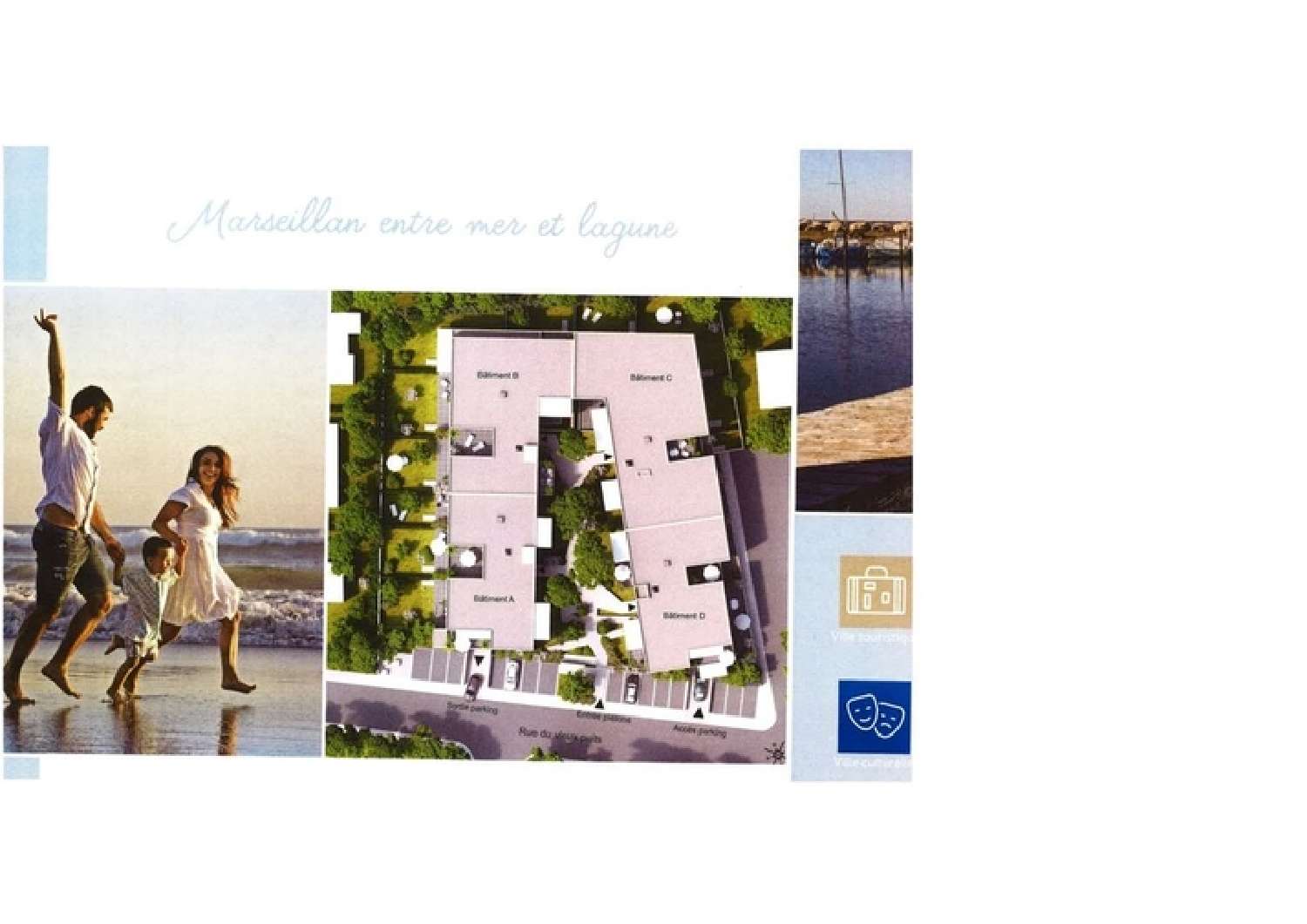  for sale apartment Marseillan Hérault 1