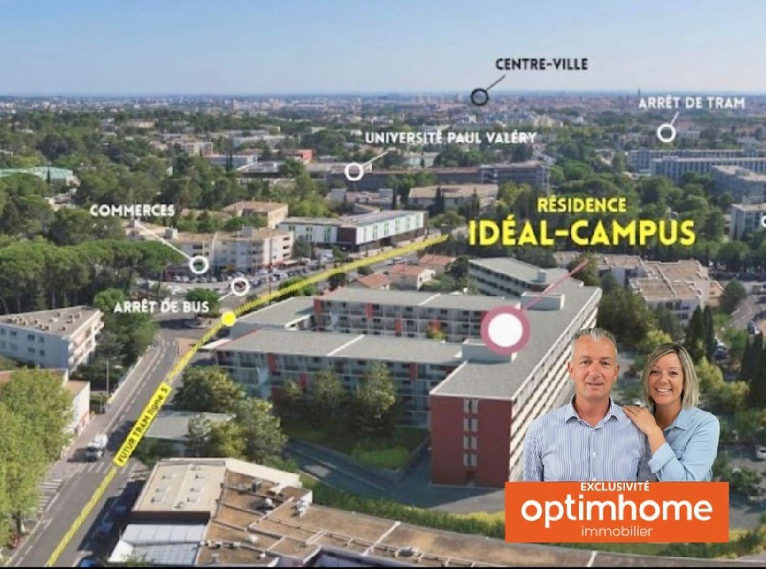  for sale apartment Montpellier Hérault 1