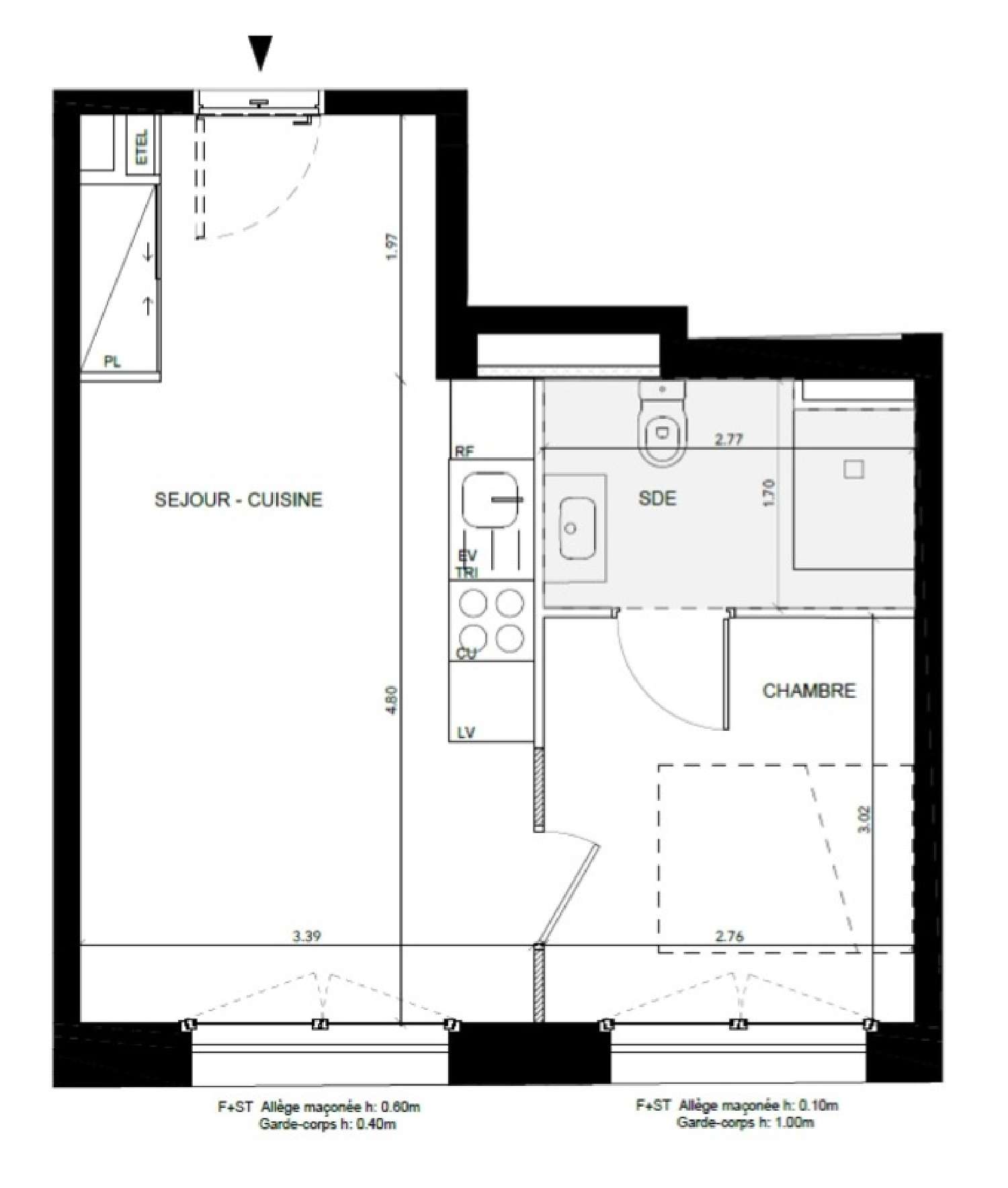 en venta apartamento Montreuil Seine-Saint-Denis 3