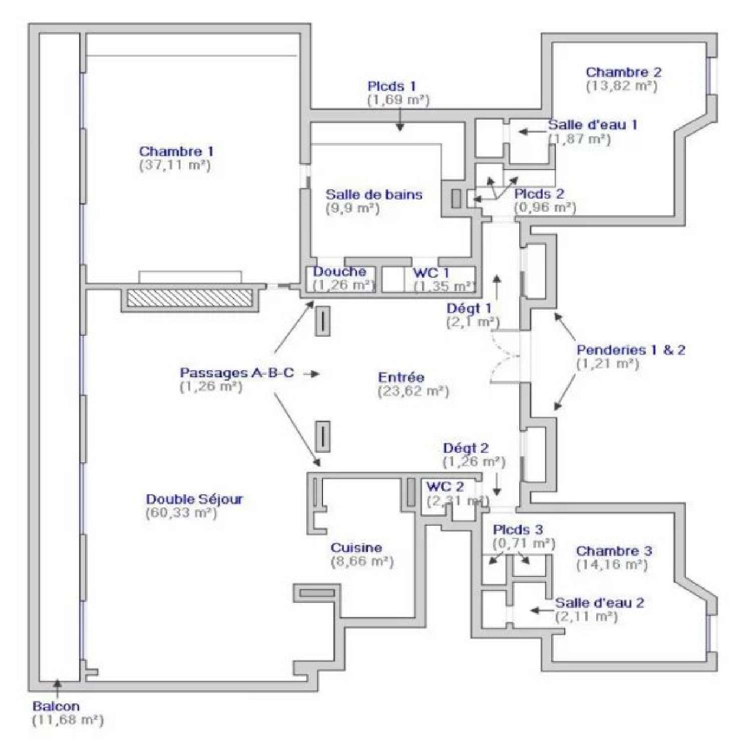  à vendre appartement Paris 17e Arrondissement Paris (Seine) 2