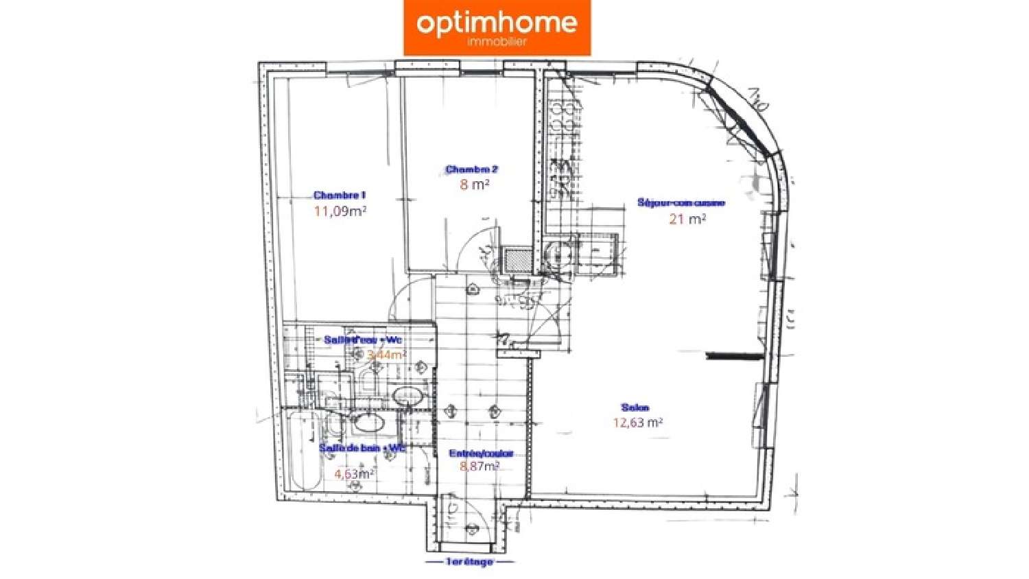  te koop appartement Paris 19e Arrondissement Parijs (Seine) 4