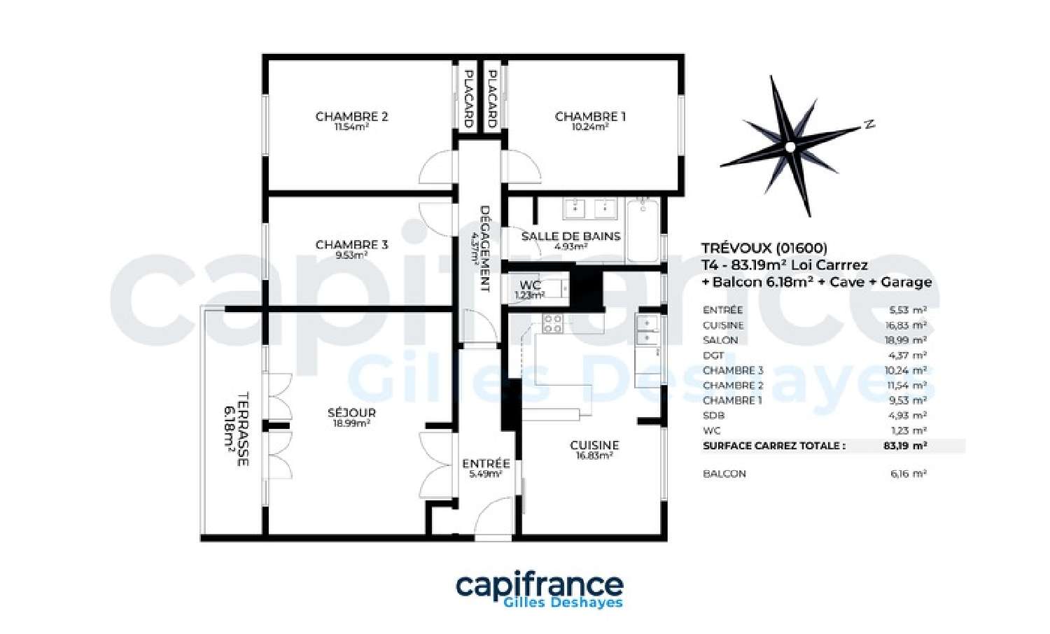 te koop appartement Trévoux Ain 8