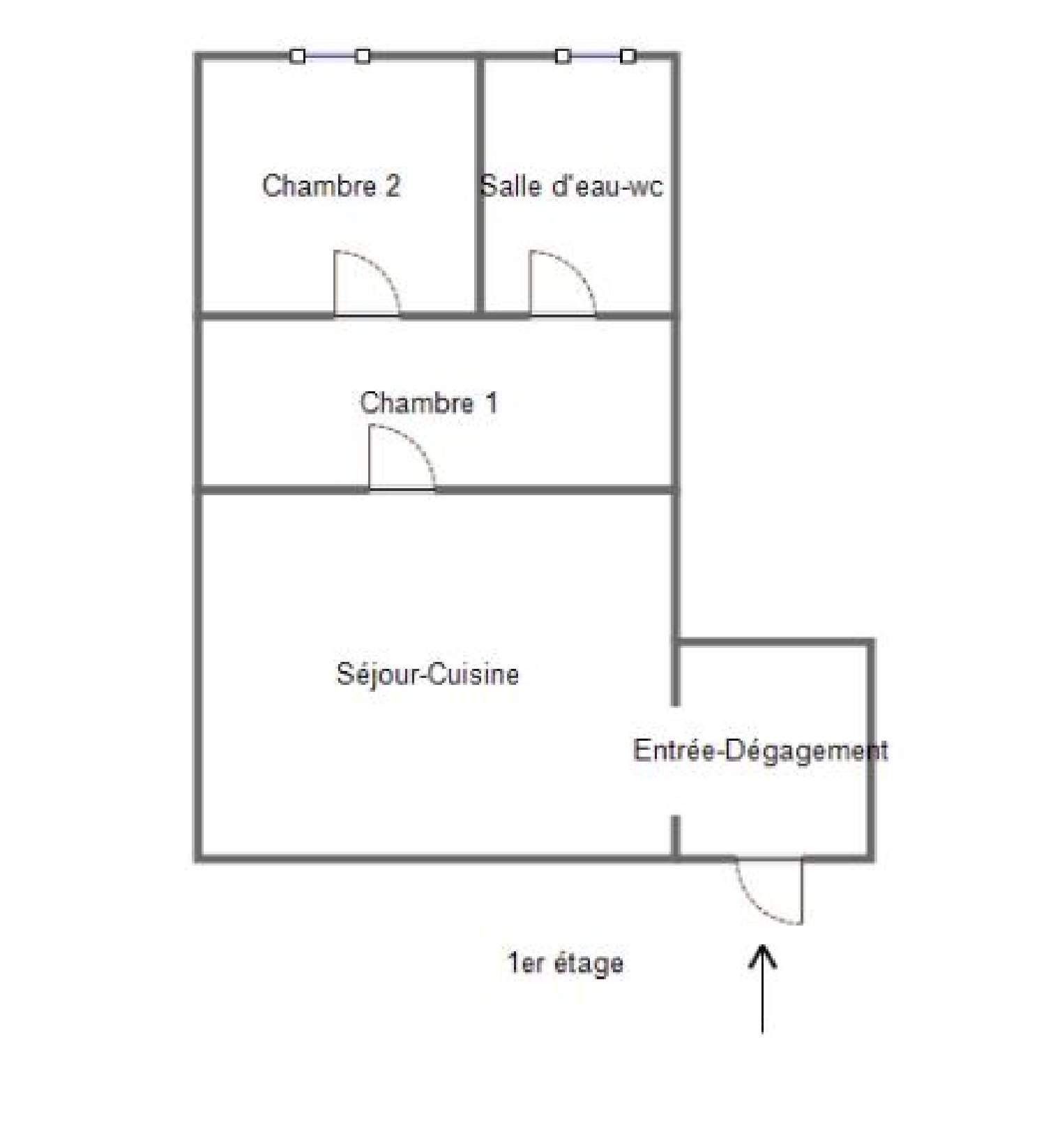  for sale apartment Valras-Plage Hérault 4