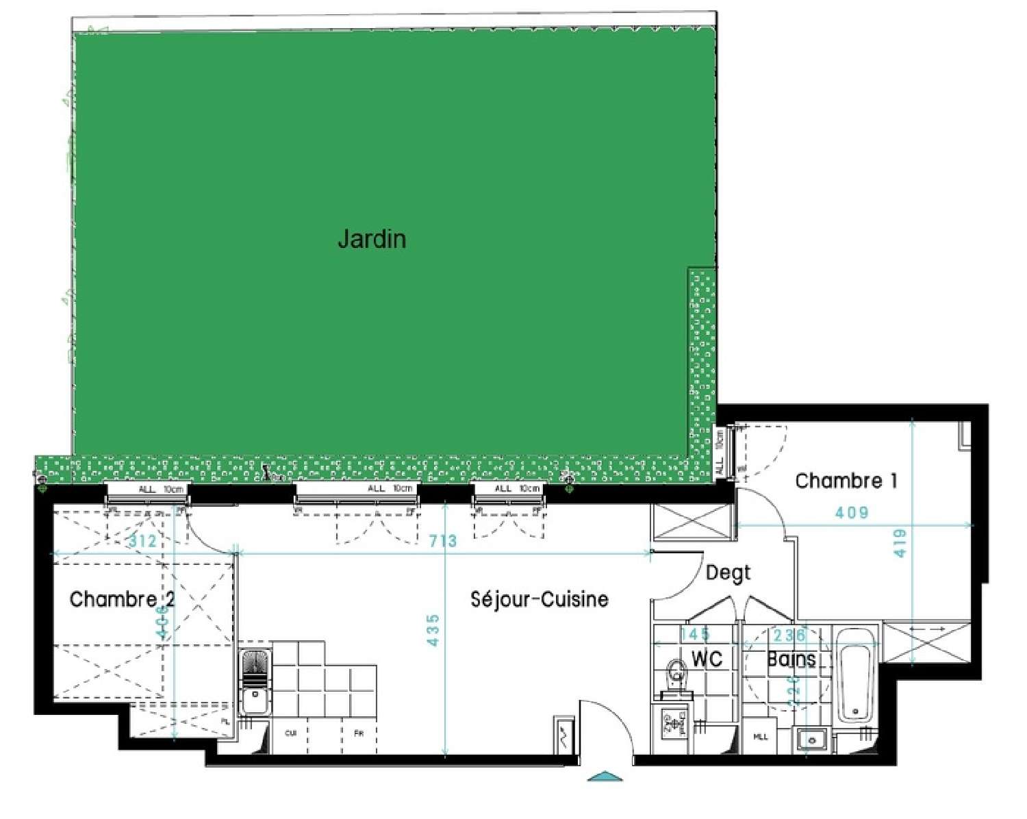  à vendre appartement Versailles Yvelines 2