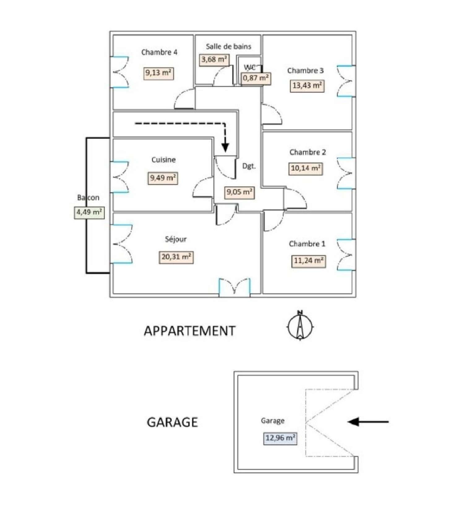 te koop appartement Villelongue-dels-Monts Pyrénées-Orientales 6