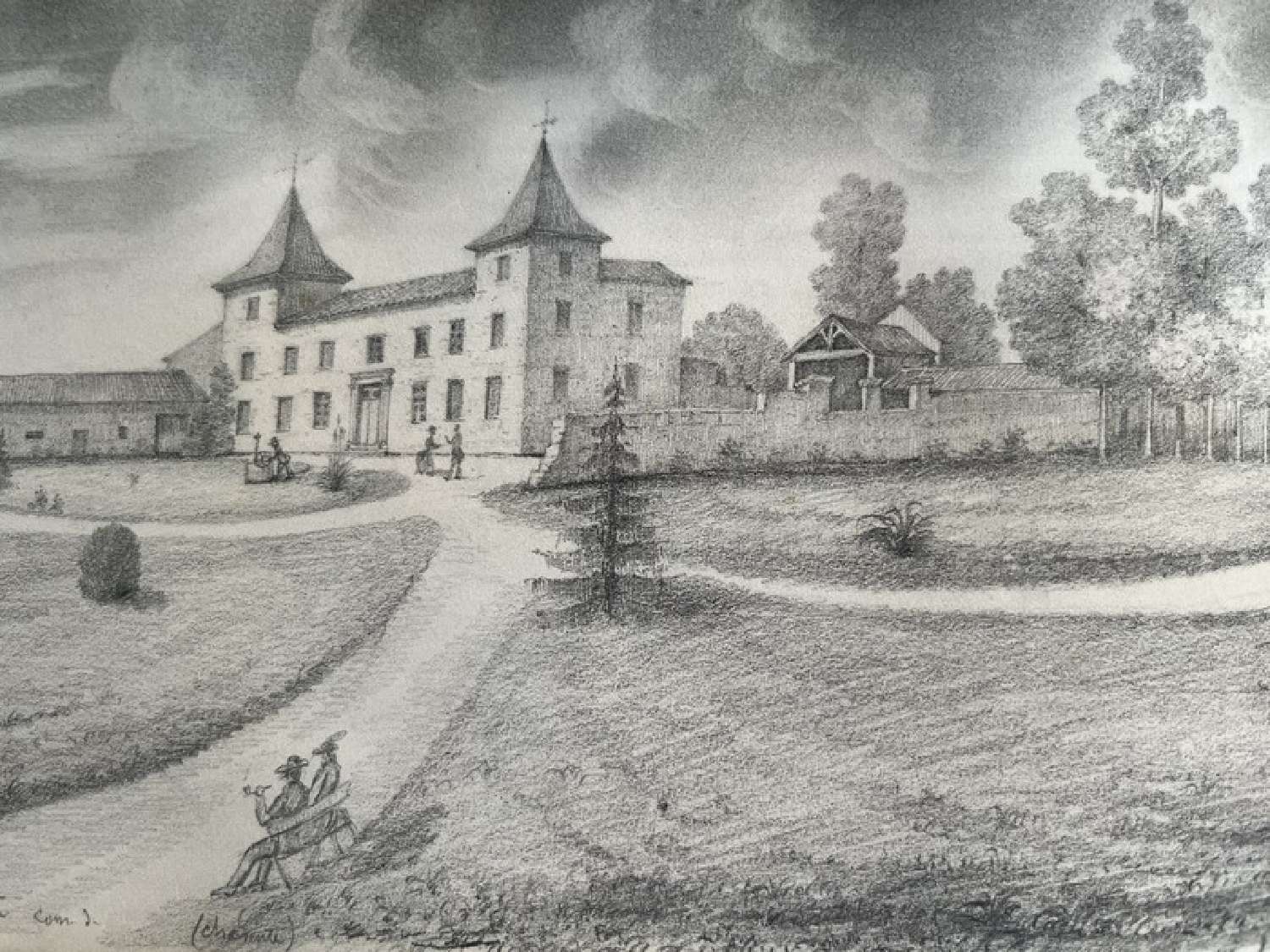 te koop kasteel Saint-Hilaire Charente 4