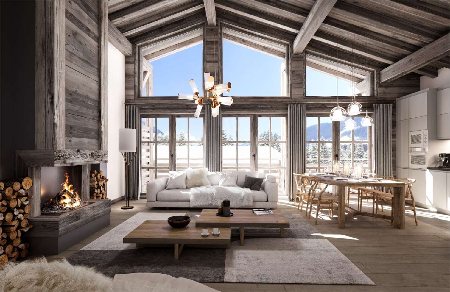  te koop huis Megève Haute-Savoie 2