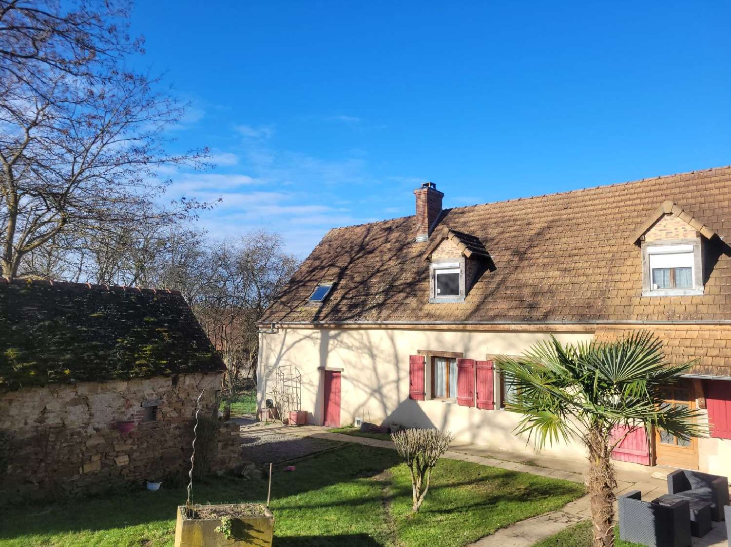  for sale house Mesples Allier 1
