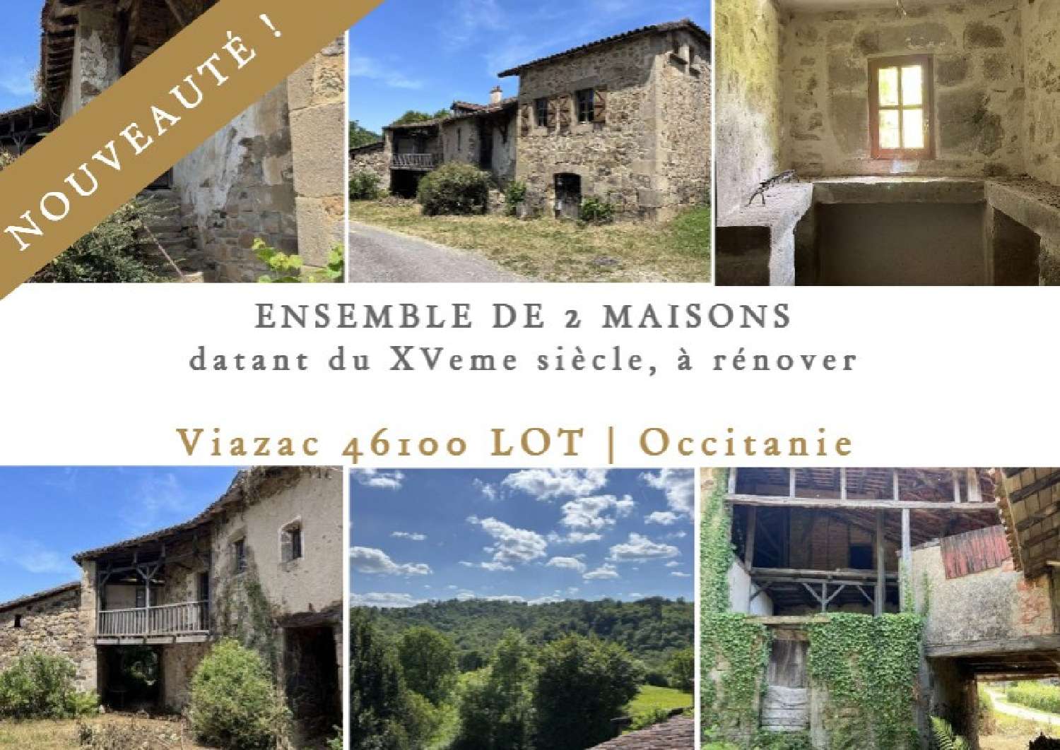  en venta casa Viazac Lot 1