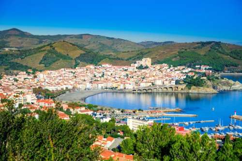 Banyuls-sur-Mer Pirineo Oriental terreno foto 7251571