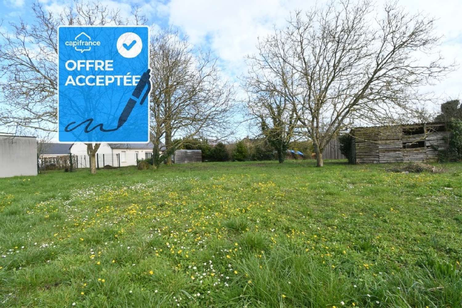  for sale terrain Chemellier Maine-et-Loire 1