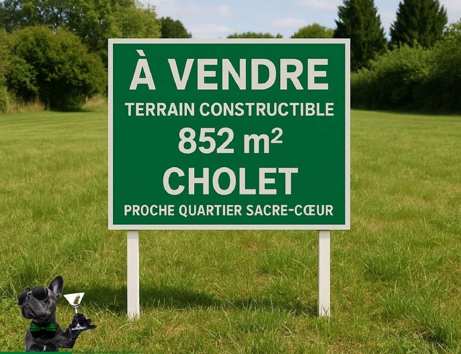  à vendre terrain Cholet Maine-et-Loire 1