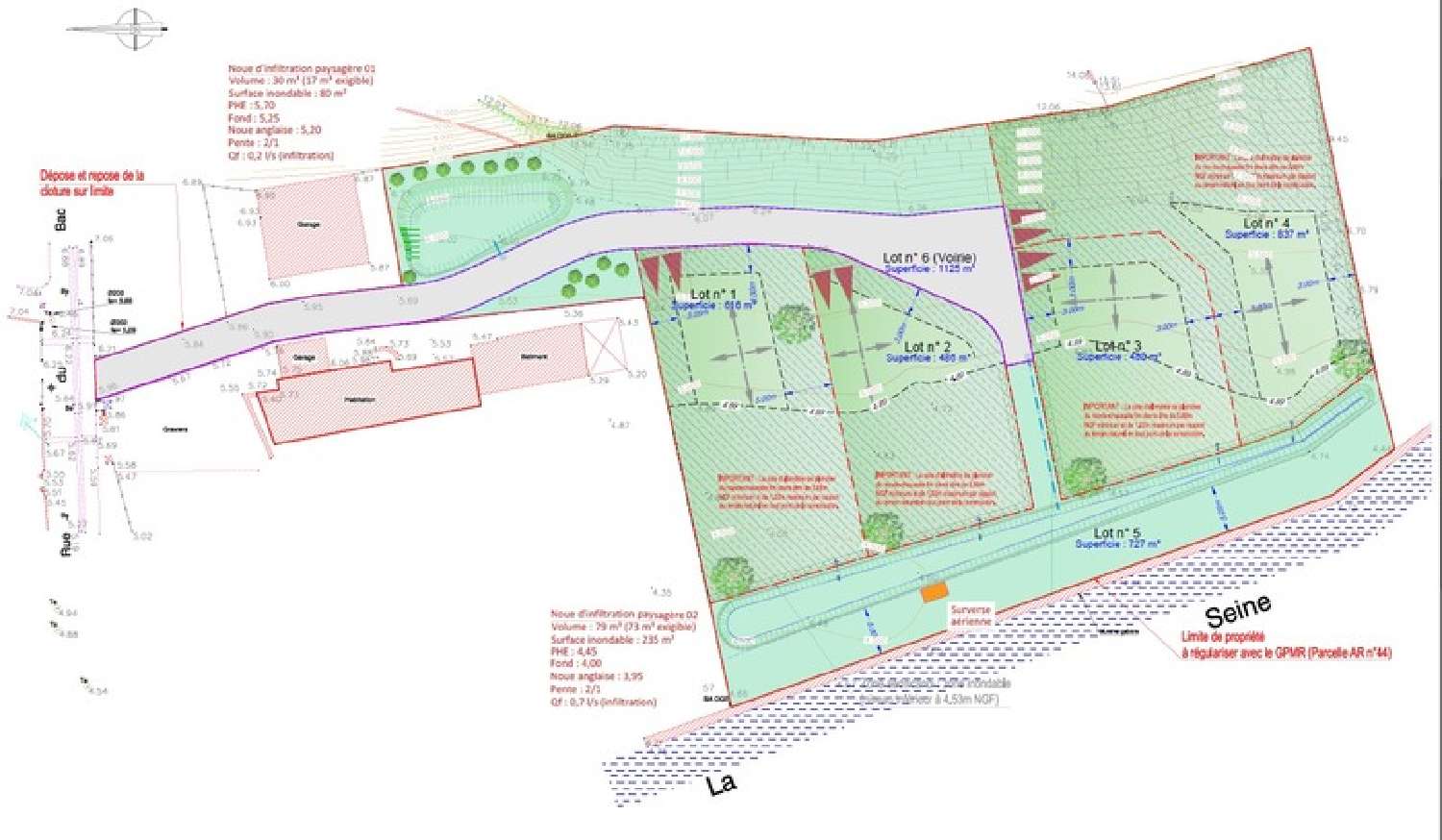 te koop terrein Le Trait Seine-Maritime 3