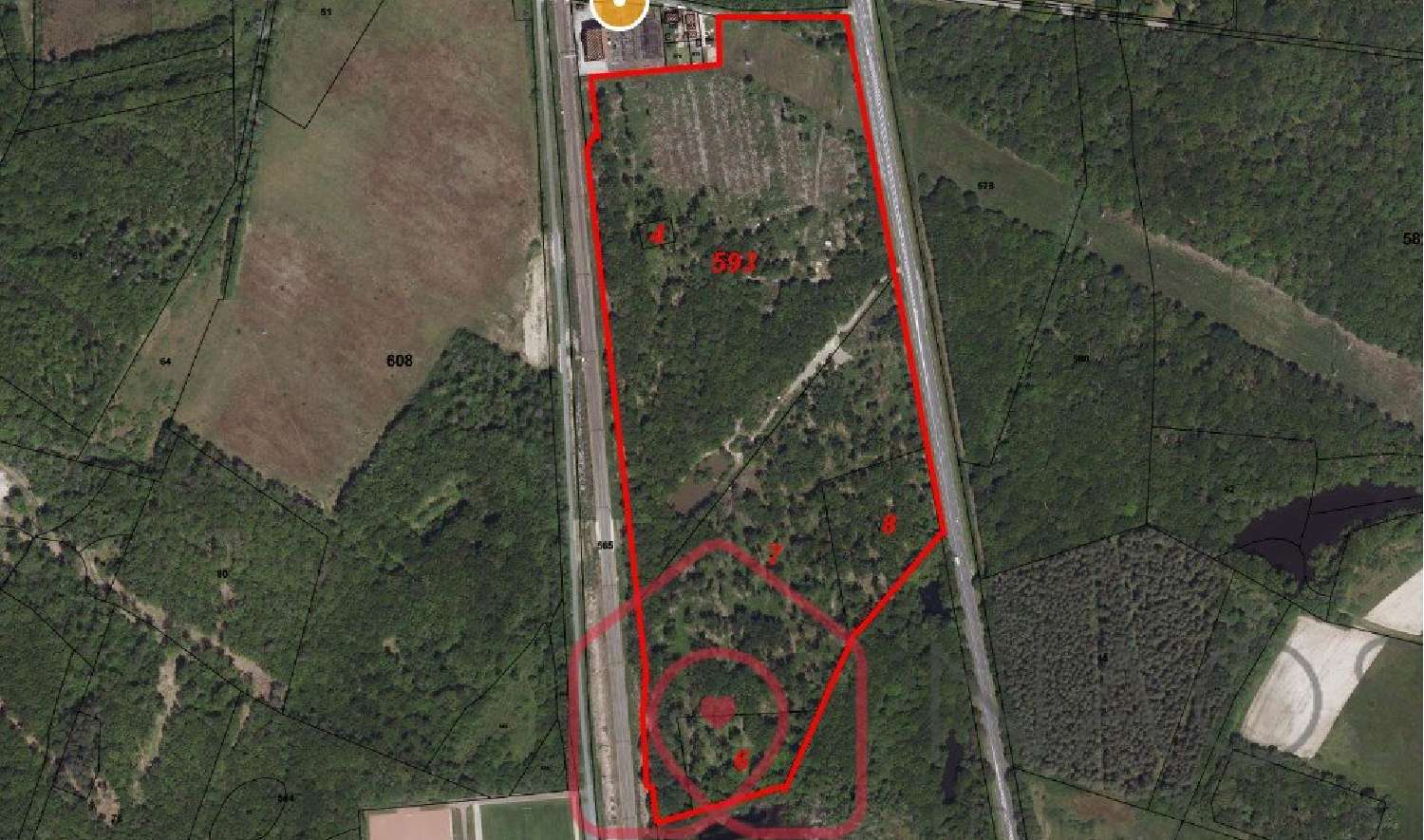  for sale terrain Nouan-le-Fuzelier Loir-et-Cher 7