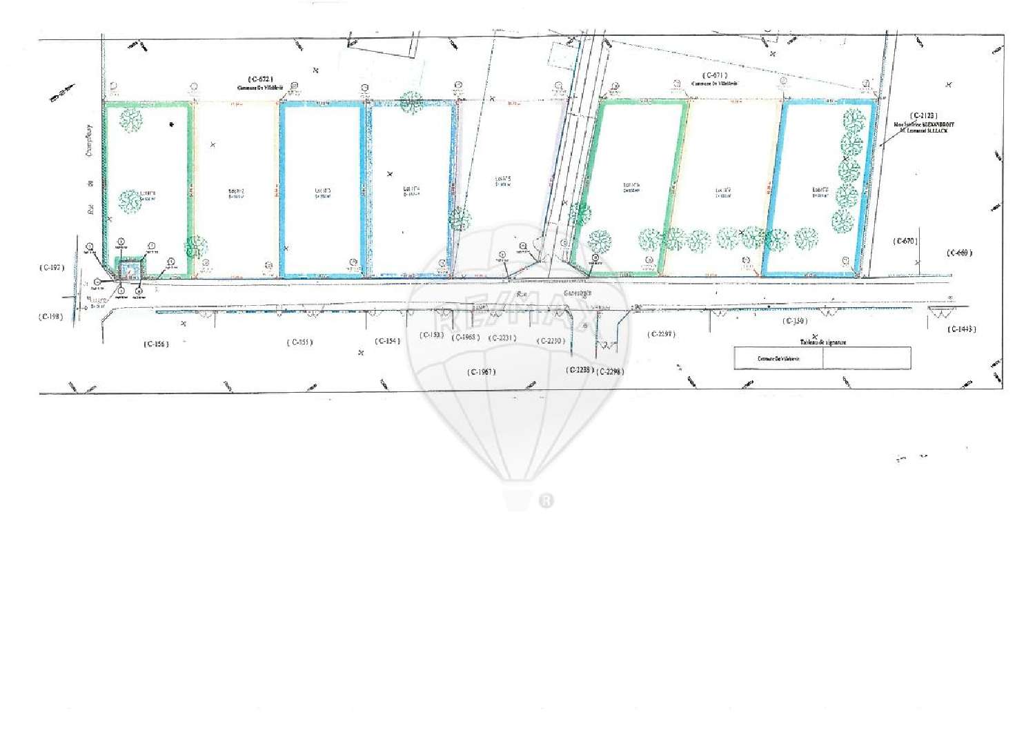  à vendre terrain Villeneuve-la-Guyard Yonne 1