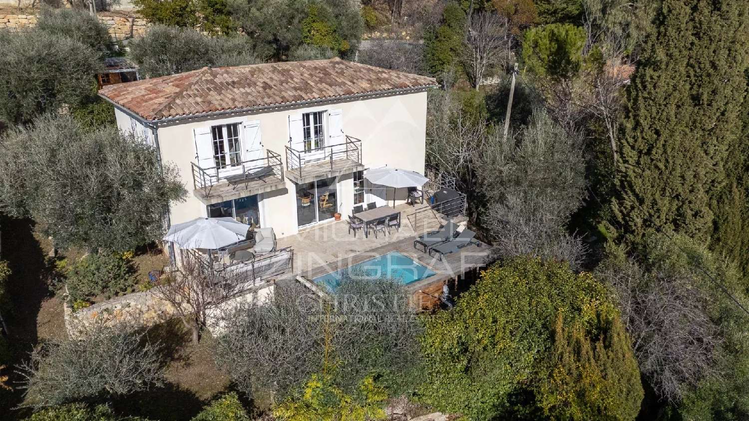 à vendre villa Cabris Alpes-Maritimes 1