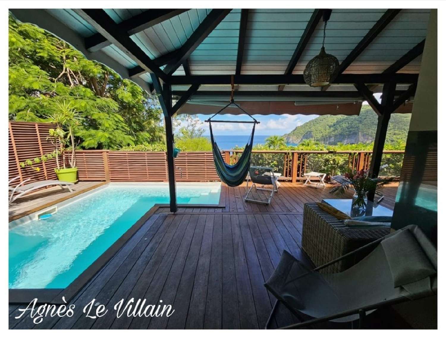 te koop villa Deshaies Guadeloupe 1