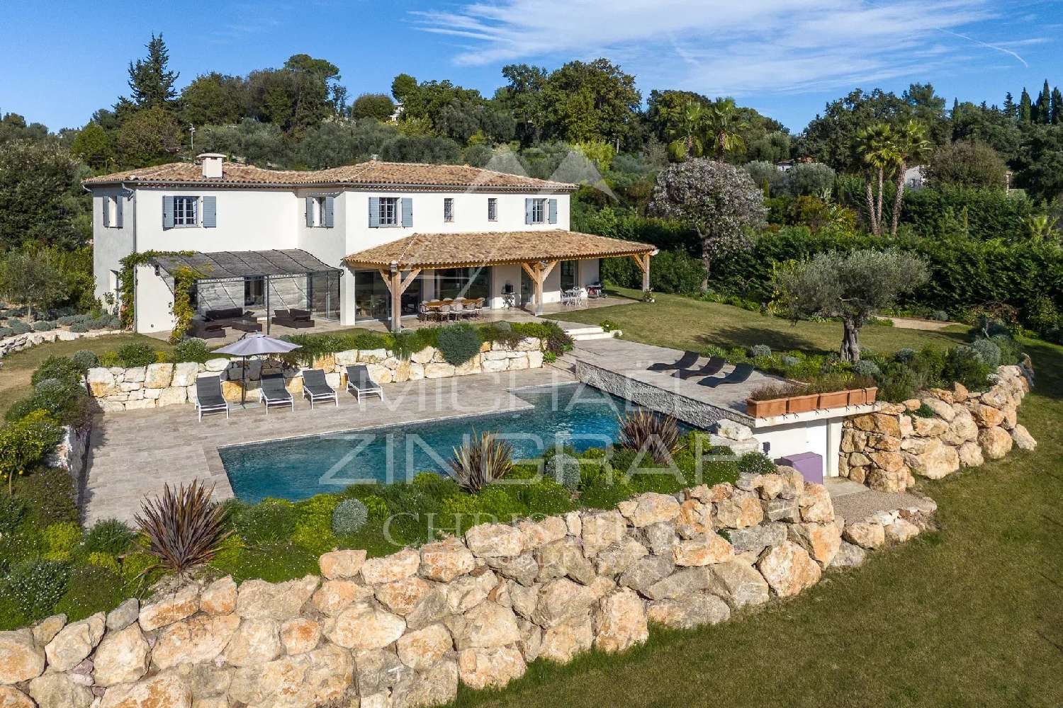 à vendre villa Roquefort-les-pins Alpes-Maritimes 1
