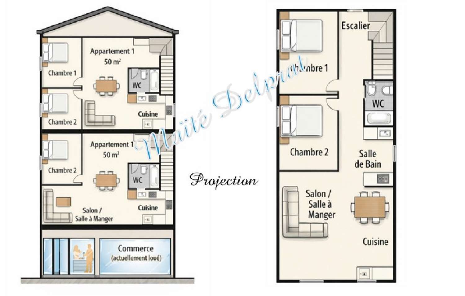  te koop dorpshuis Caromb Vaucluse 3