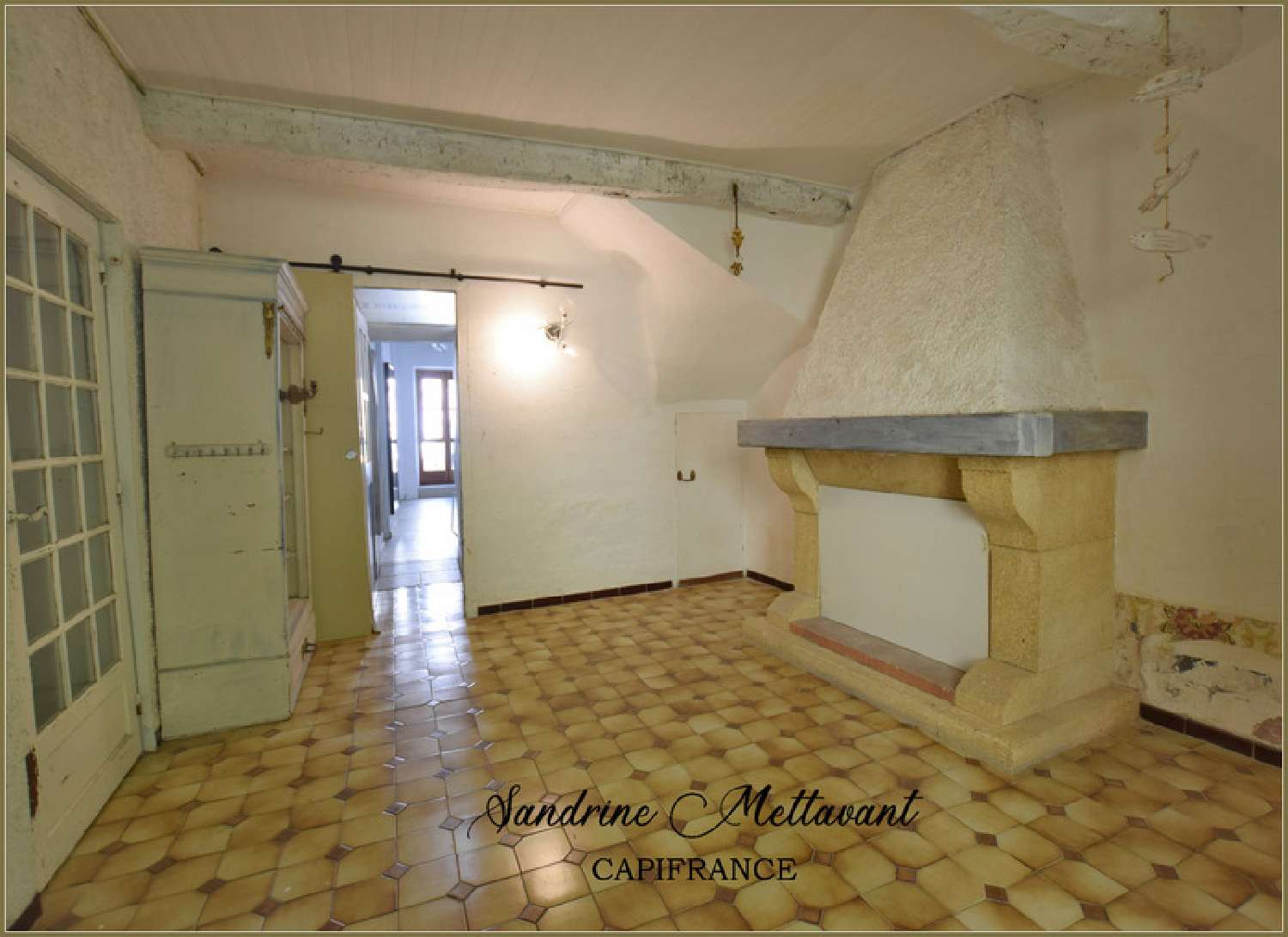  for sale village house Saint-Thibéry Hérault 7