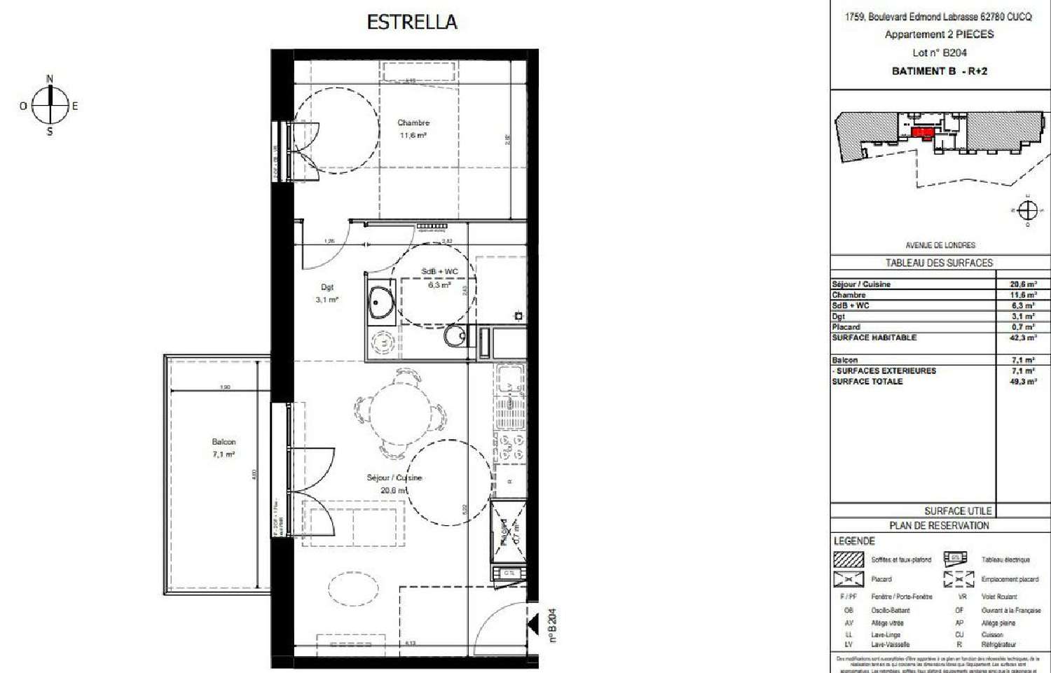  te koop appartement Cucq Pas-de-Calais 3