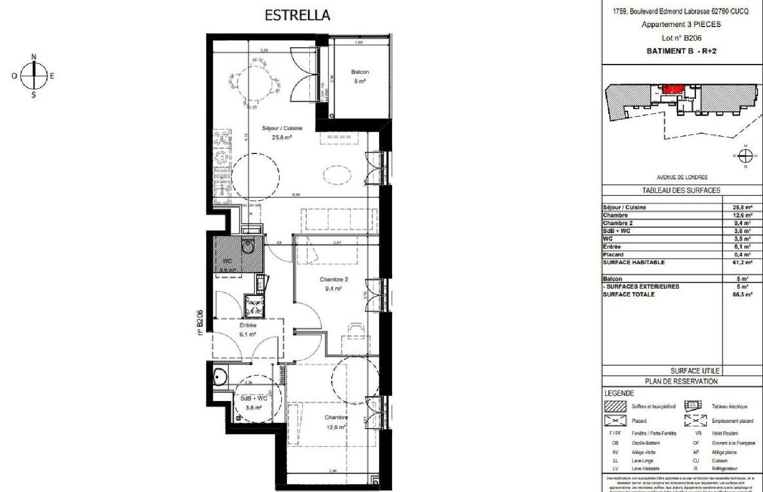  te koop appartement Cucq Pas-de-Calais 3