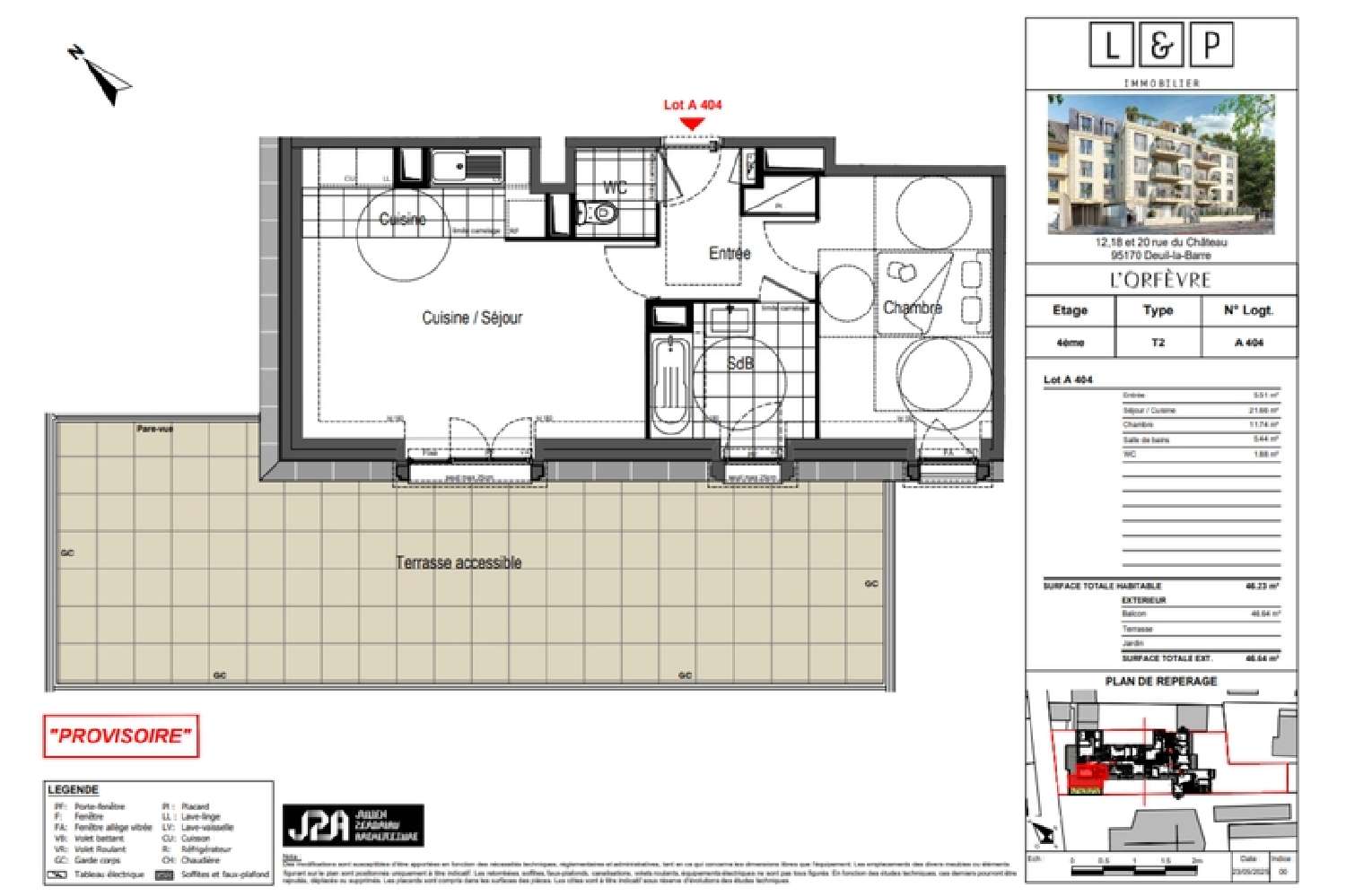  à vendre appartement Deuil-la-Barre Val-d'Oise 2