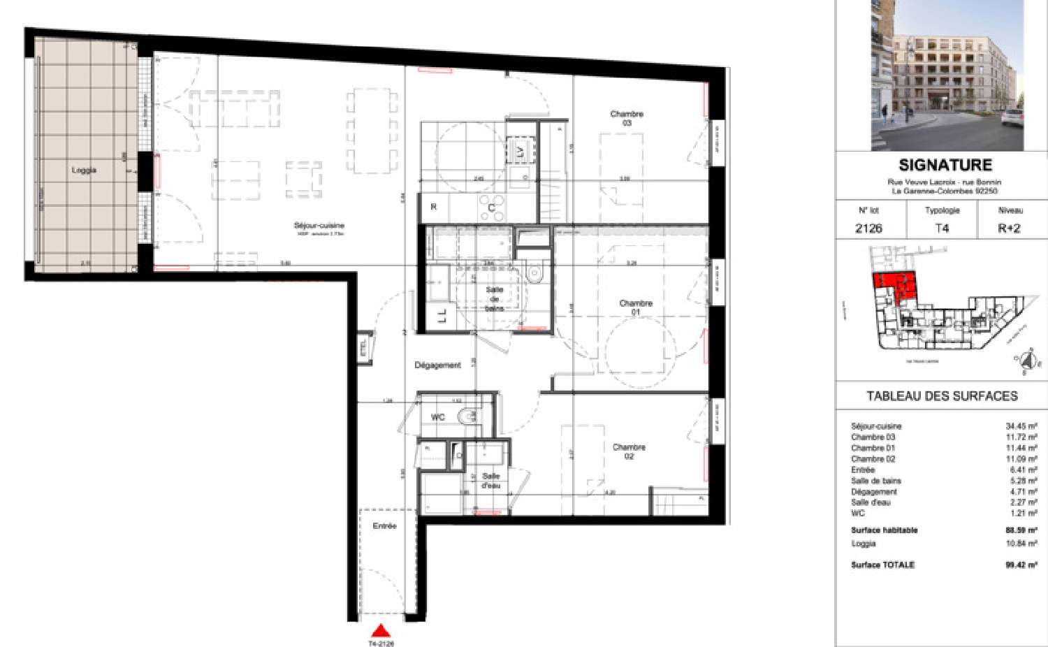  for sale apartment La Garenne-Colombes Hauts-de-Seine 7
