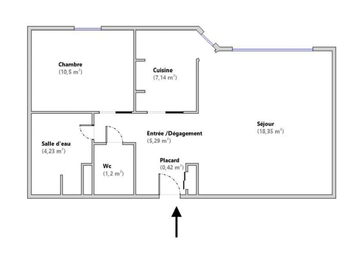  à vendre appartement Le Bourget Seine-Saint-Denis 8