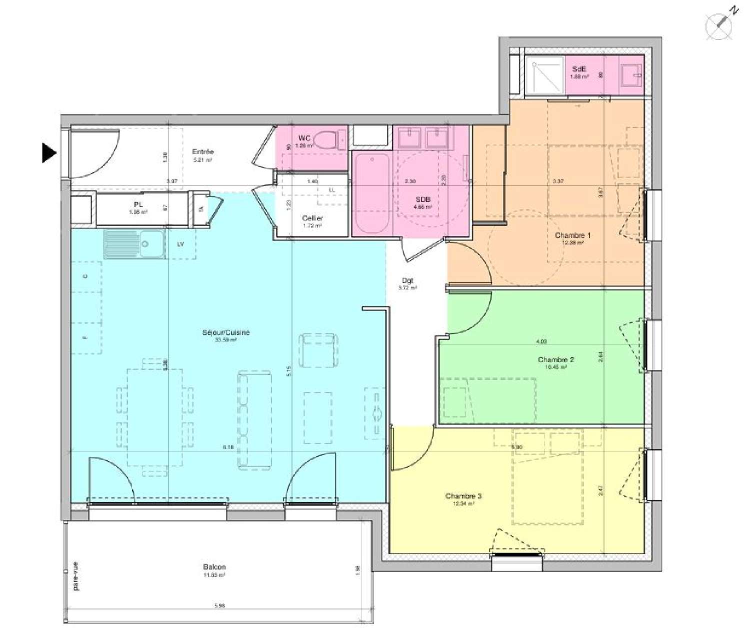  kaufen Wohnung/ Apartment Le Cheylas Isère 3