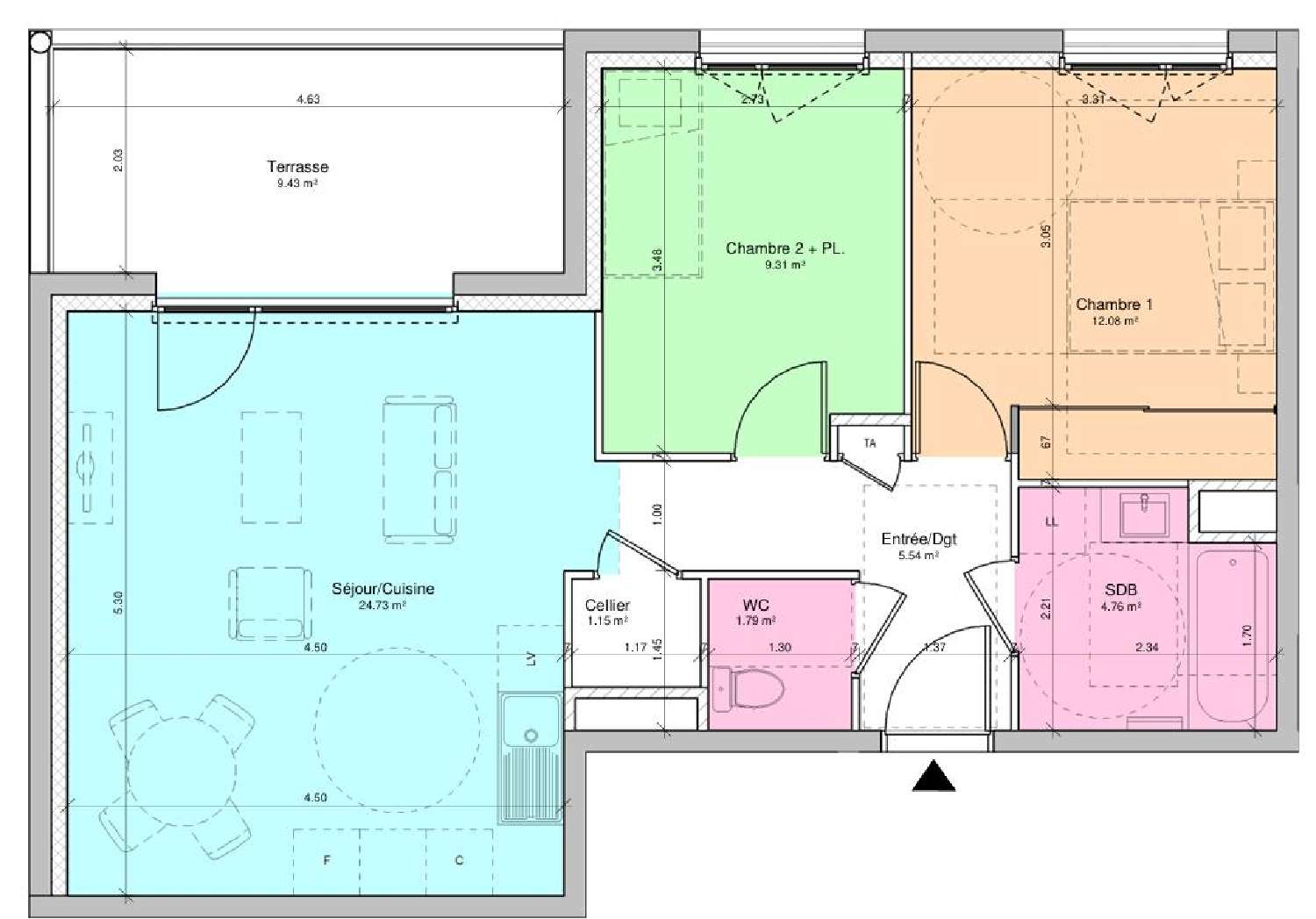 te koop appartement Le Cheylas Isère 5