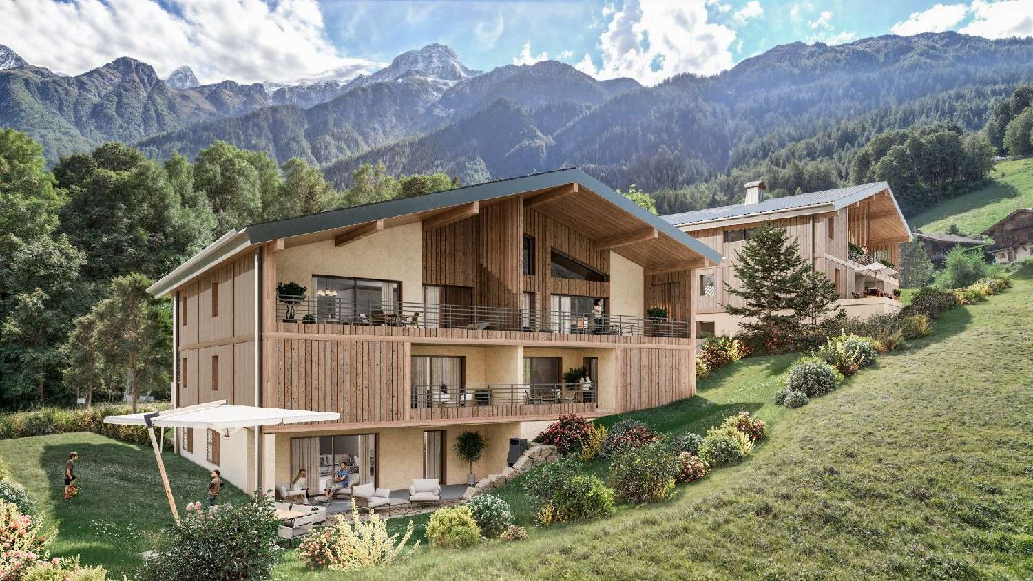  for sale apartment Les Houches Haute-Savoie 1