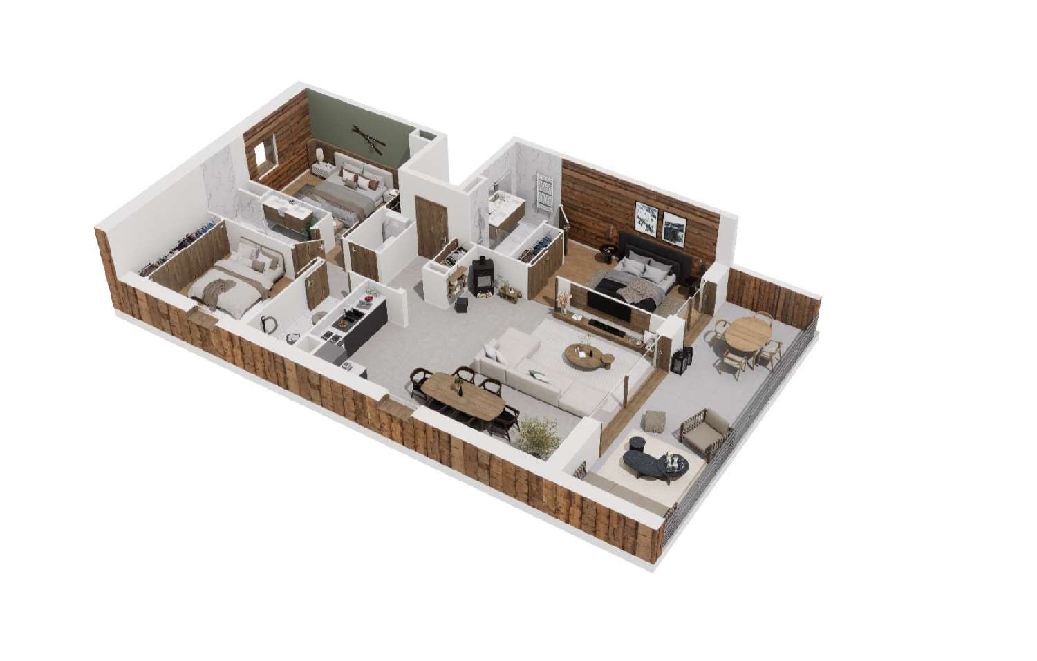  te koop appartement Les Houches Haute-Savoie 5