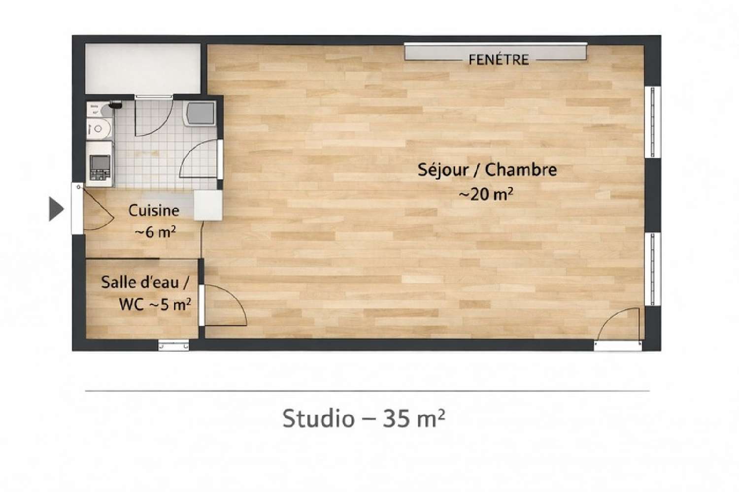  en venta apartamento Lunel Hérault 2