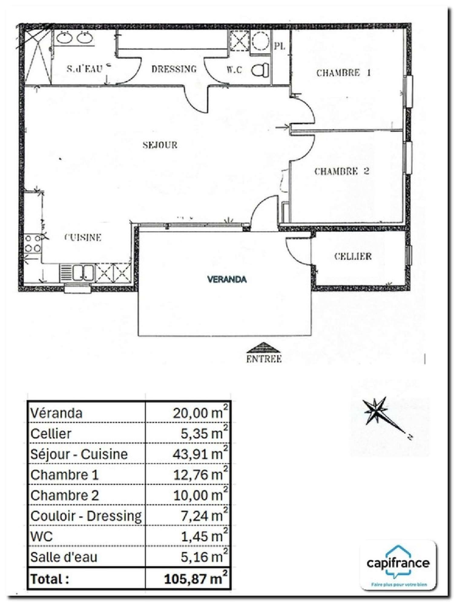  à vendre appartement Meursac Charente-Maritime 8