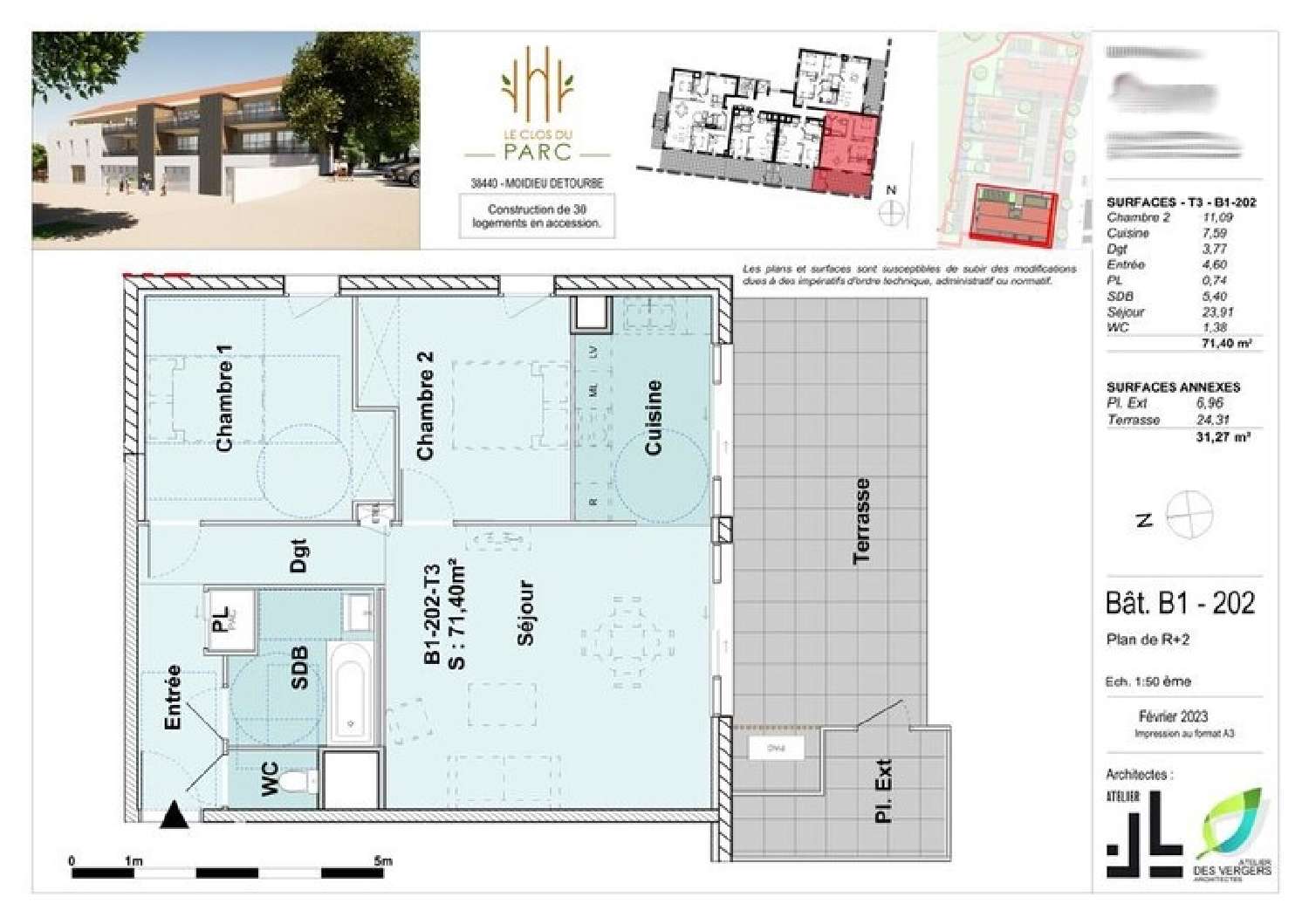  te koop appartement Moidieu-Détourbe Isère 4