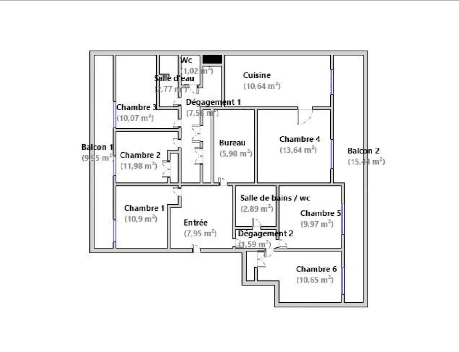  te koop appartement Montpellier 34080 Hérault 2