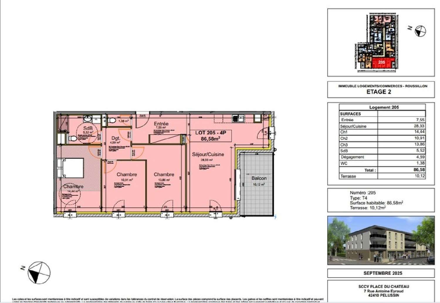  for sale apartment Roussillon Isère 4
