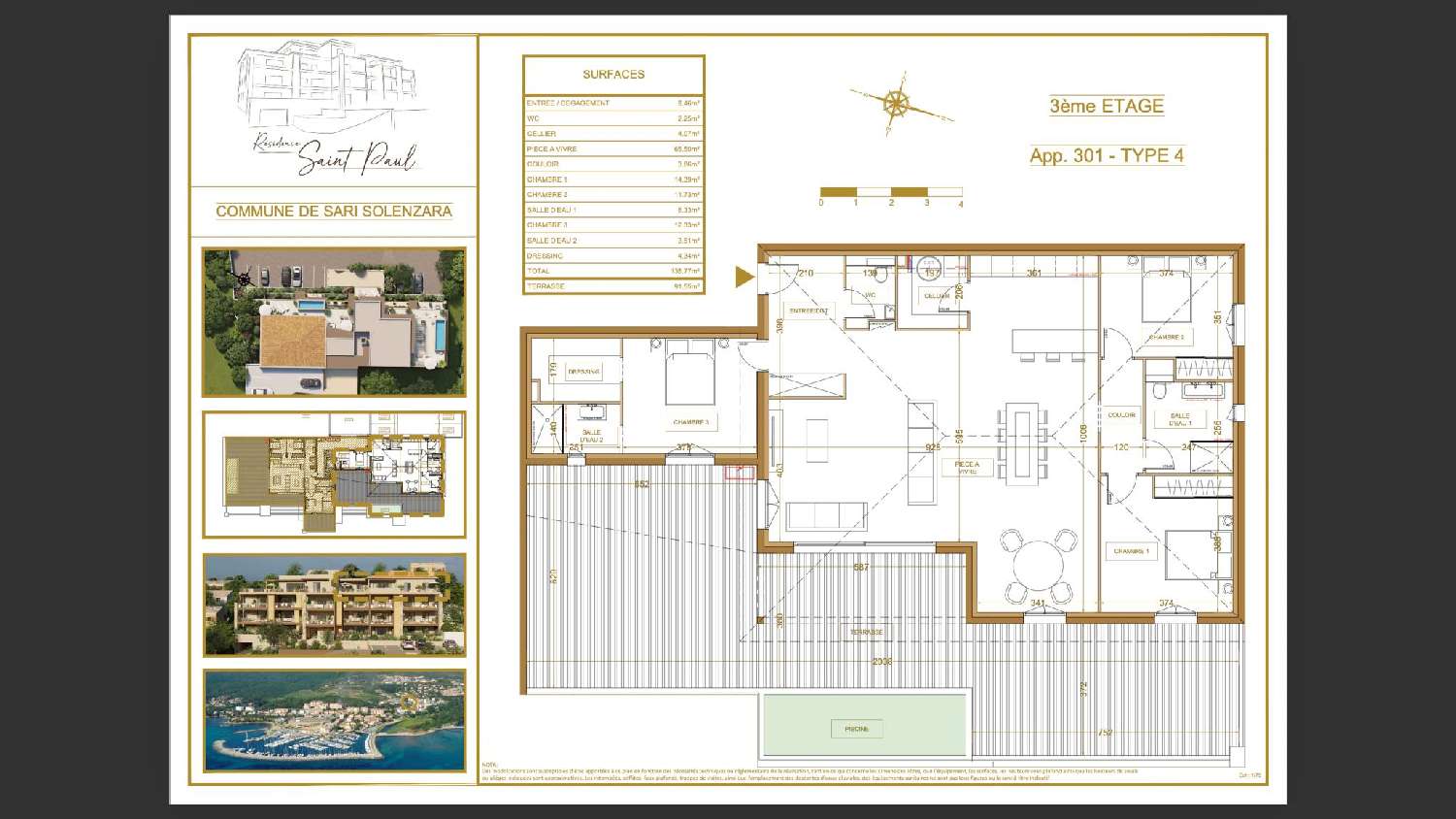 te koop appartement Solenzara Corse-du-Sud 3