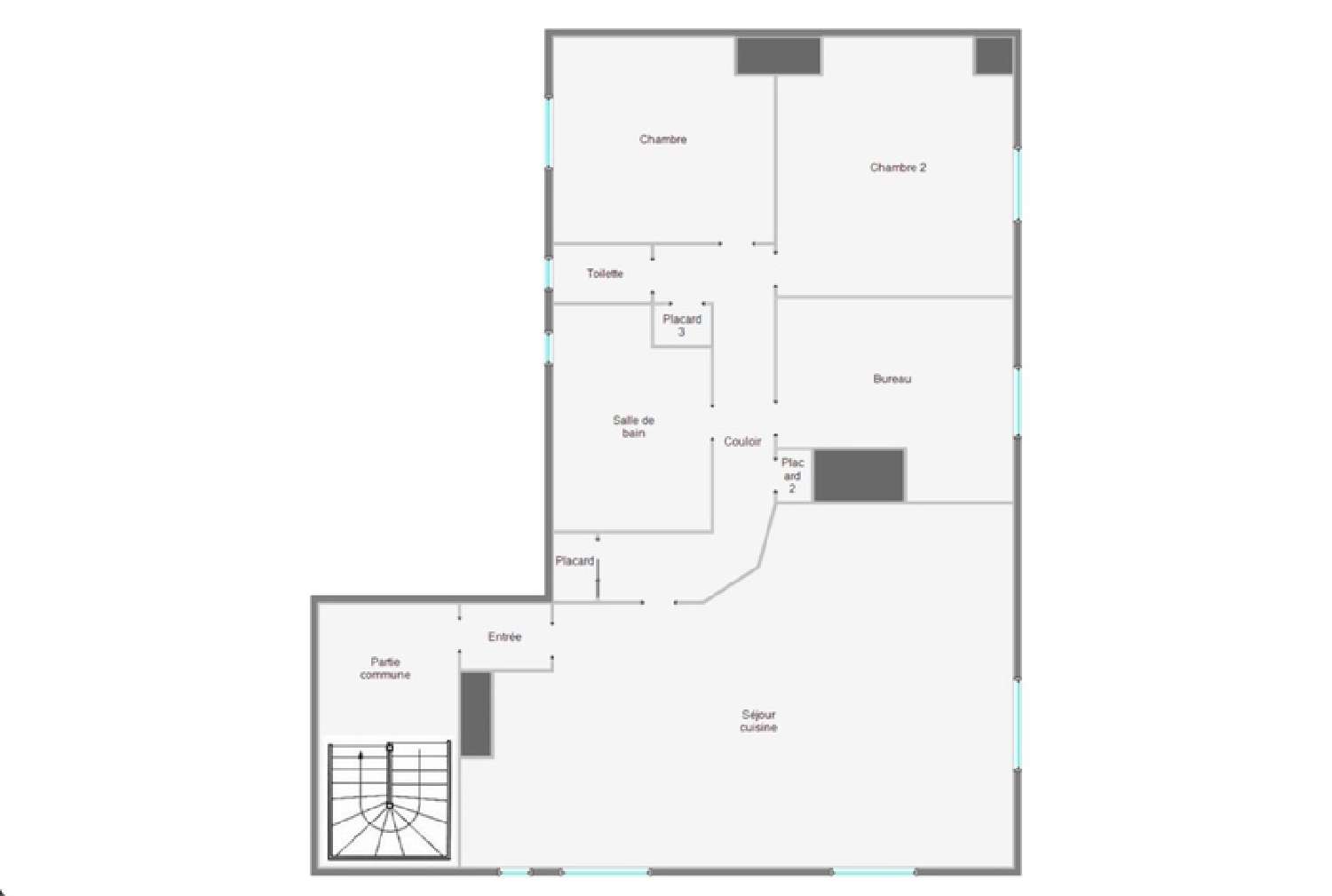  à vendre appartement Tours Indre-et-Loire 4