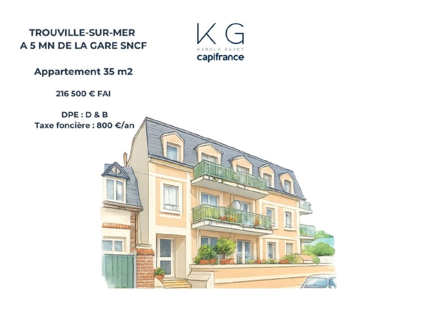 te koop appartement Trouville-sur-Mer Calvados 1