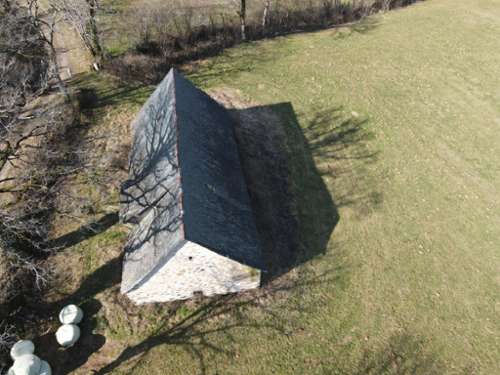 Anglards-de-Salers Cantal Scheune Bild 7278672