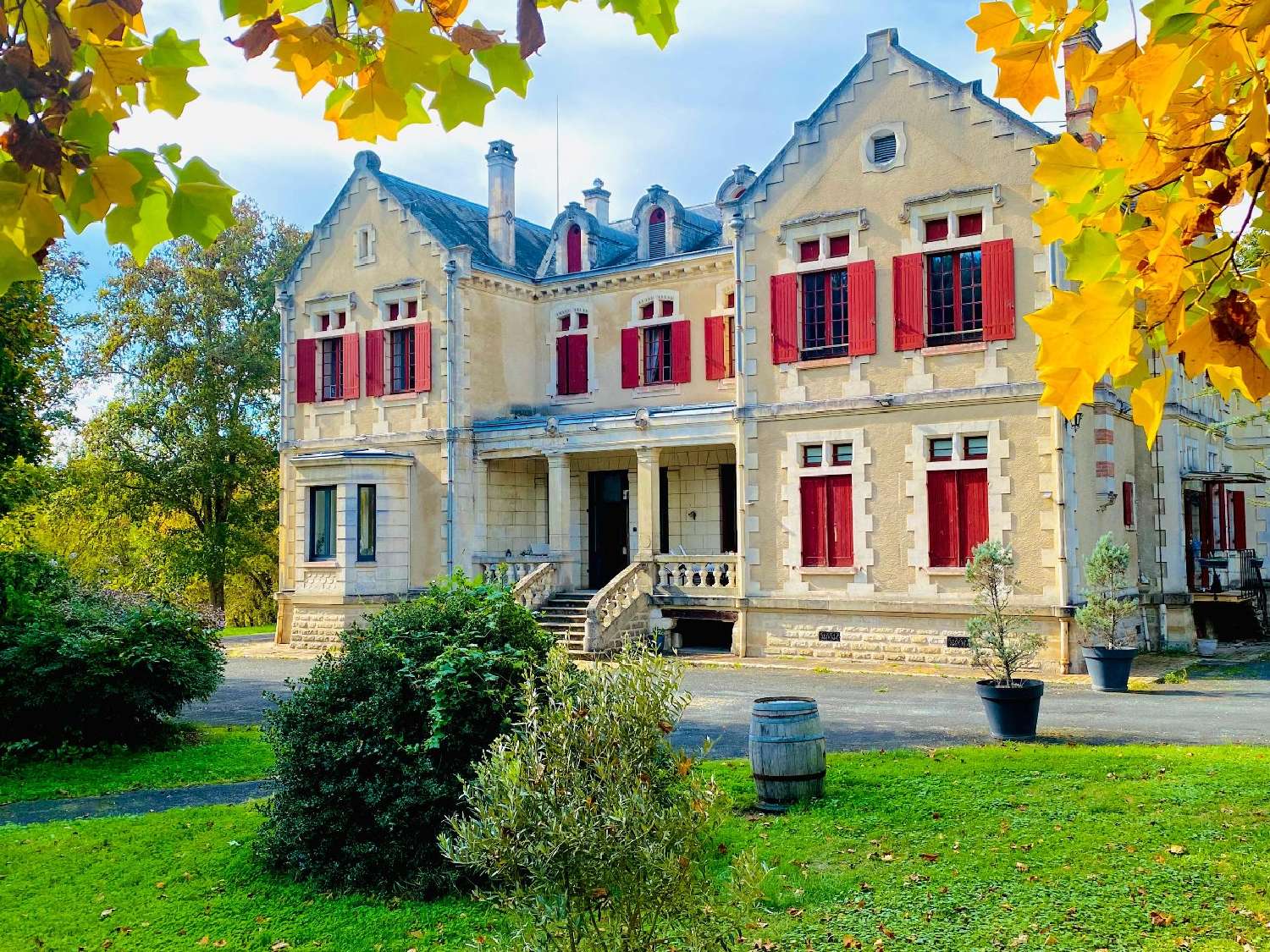  te koop kasteel Bazas Gironde 1