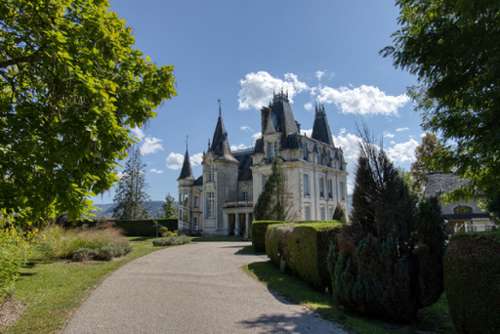 Ydes Cantal kasteel foto 7273800