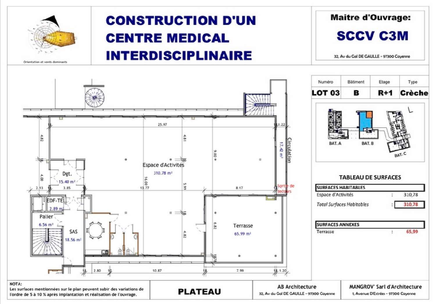 te koop bedrijfsruimte/ kantoor Cayenne Guyane 2